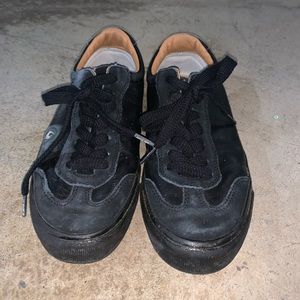 LAST RESORT AB VM004 LEATHER/SUEDE CHRIS MILIC SKATE SHOES (SIZE 9)